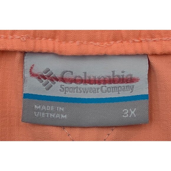 Women's - Columbia PFD Peach Shorts, Plus Size 3X - Picture 2 of 6